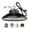 Yüksek Bay ETL DLC 5000K UFO LED Işık 240W 200W 150W Mağaza Işıkları Highbay Lamba Endüstriyel Depo Aydınlatma Armatürleri Donanım Teslimat DHLGM