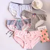 Panties 2023 Fashion 4Pcs/Lot Girl Cartoon Underwear Cotton Briefs Set Cute Lingerie Soft Comfortable Panty C807