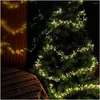ストリングスUSBパワー100/200 LED FireCracker String Lights 8modes銅線花火ガーランドホリデークリスマスパーティーの年