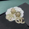 18k oro placcato nappa designer orecchino lungo ciondola cristallo marchio di lusso donne strass perla accessori per feste di nozze