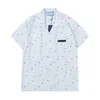 Camicie casual da uomo designer tute francese primavera estate moda cuciture tuta da uomo designer giacca a vento traspirante abito manica corta tShirt M-3XL