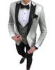 Ternos masculinos Men Pink Men Prom Tuxedo Casamento Slim Fit Groom para Man Blazer Man Blazer Terno Masuclino 3 Peças Fantas