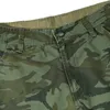 Mäns shorts kamouflage camo last shorts män mens casual shorts manlig lös arbete shorts man militära korta byxor plus storlek 29-44 230321