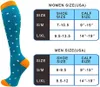 Sports Socks Calcetines De Navidad 5/6 Pairs Per Set Christmas Sock Compresion Sport Knee High Compression