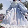 Sukienki swobodne kawaii lolita sukienka kobiety koronkowa pokojówka Costum