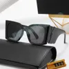 2023 luxe zonnebril ontwerper Merk zonnebril 119 voor zwarte merken damesbril UV-bescherming mode zonnebril letter Casual bril met doos zeer goed