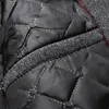 Men's Wool Blends Long Trench Coat Male Winter Brand Mens Cashmere Slim Fit en Peacoat Windbreaker 230321
