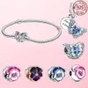 925 SIVER kralen Charms voor Pandora Charm Armbanden Designer voor Women Butterfly Clasp Snake Chain