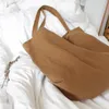 Evening Bags Casual Canvas Large Shopping Bag Women Simple Big Tote Black Beige Shopper Bolsos Mujer Female Travel Shoulder