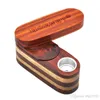 Smoking Pipes New Type Wood Double Layer Pipe Wood Pipe Metal Pipe