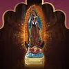 Dekorativa föremål Figuriner Vackra Vår Fru av Guadalupe Jungfru Maria Staty Skulptur Hartsfigurin Present Xmas Display Dekor Prydnad 230321