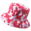 Kapelusz kasetowy Summer Camo Fisherman Caps Beach Outdoor przeciwsłoneczny Składany kapelusz Basinowy Łowierka Wzmacniacza oddychające czapki Regulowane modne akcesoria BC298
