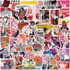 50Pcs Chainsaw Man Stickers for Kids, Trendy Japanese Anime Water Bottle Stickers Decals Waterproof TT069