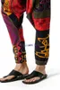 Pantalon pour femme Capris pour homme Dashiki Har Yoga Baggy Genie Boho Pantalon imprimé africain entrejambe bas Joggers Pantalon de survêtement décontracté Hop Hippie Pantalon 3XL