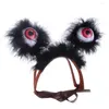 Cat Costumes Capuchés Eyes avec LED Blue Red Light Pet Pet Funny Costume mignon pour chien Halloween Christmas Vêtements Fancy Dishy