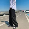 Pantalons pour hommes été hommes mince cargo 2023 décontracté léger coton joggers pantalon streetwear cordon droit hommes