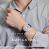 Zegarek zegarki męskie zegarek magnetyczny Mężczyźni Kwarc Man Stal nierdzewna wodoodporna sportowa silikon Masculino Masculino