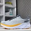 Hoka One One Laufschuhe für Männer und Frauen, modische Schnür-Mesh-Outdoor-Sporttrainer, Tripler, mehrfarbig, Sommermassage, Plate-Forme, Luxus-Designer-Sneaker