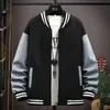 Giacche da uomo Cappotto primaverile e autunnale Giacca da uomo Tuta da baseball Trend Handsome First Senior High School Coat Plus Velvet 230321