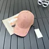 Luxe Canvas Baseball Cap Designer Hoed Jumbo G Mode Roze Zon Caps Vrouwen Mannen Casquette Casual Emmer Hoeden 4 Stijl