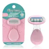 RAZORS BLADES Women Body Scheer vier roestvrijstalen messcheermes voor Lady Travel Gebruik Mini Razor