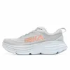 Hoka Shoes Bondi Running 운동화 Hokas Clifton 8 9 Carben X2 Kawana 스포츠 러너 흡수 충격 클라우드 메쉬 진단 트레이너 디자이너 신발