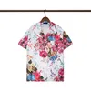 Men's Casual Shirts 2023 Hawaiian Shirt Men's Summer Holiday Beach Short-sleeved Oil Painting Printing high quality M-3XL