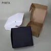 Otros suministros para fiestas de eventos 100 piezas - Caja de avión de papel Kraft en blanco Cajas de regalo blancas y negras para joyas de té Dulces Embalaje de jabón hecho a mano DIY 230321