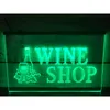 Öppen vinbutik Bar Pub Club NR LED Neon Light Sign -I091