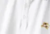 Polo 2023ss 春夏新作 高級コットンプリント半袖ラウンドネックパネルTシャツ サイズ:m-l-xl-xxl-xxxl カラー:ブラック ホワイト サイズ M L XL XXL 3XL