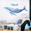 Wall Stickers Cartoon Dreamland Sticker for Kids rooms Nursery Decor Vinyl Tile Waterproof Whale Decals Home 230321