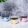 Бокалы для вина в Instagram прозрачная звездная чашка высокая температура, устойчивая к напиткам, питье -кружка с полной