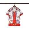 high quality M-3XL Designer Shirts Beach Shorts Mens Hawaii Floral print bowling shirt Casual Shirts Men Short Sleeve Pants Variety Dress