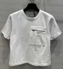T-shirt de luxe pour femmes Designer Tshirt T-shirts d'été Col rond Respirant À manches courtes Sweat-shirt à la mode Top Vêtements pour femmes S-L