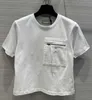 مصمم تي شيرت للسيدات الفاخرة Tshirt Tees Round Dound Neck Breatable Short Sweeve Fashion Sweatshirt Top Clothing S-L