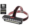 Super Bright 35 Led Headlamp 4 Modalità di illuminazione Fari ricaricabili USB Impermeabile all'aperto Running Cycling Head Lamp Torcia elettrica Riparazione auto minatore luci