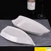 Tekne Gemi Şekil Plakası A5 Melamine Yemek Takımı Yemek Tabağı Western Restoran Sofra Takımı