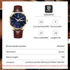 Armbanduhren QINGXIYA Business Männer Quarzuhr Mode Leuchtende Woche Kalender Herrenuhren Top Leder Wasserdicht Reloj Hombre