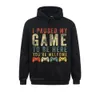 Men's Jackets I Paused My Game To Be Here Retro Gamer Hoodie Hoodies Clothes Fall Prevalent Personalized Long Sleeve Youth Sweatshirts Normal 230321