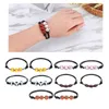 Charm Bracelets 10 Pieces Braided Adjustable Wristband Baseball Ball Charms For Men Women Athletes