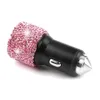 Universal Bling USB Car Charger 5V 2.1A Port Fast Adapter 4 Colors Decoration Decoration Carn