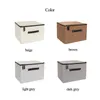 Storage Boxes Bins luluhut nonwoven storage box foldable underwear bra socks container drawer organizer sundries clothes home storage quilt saver 230321