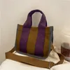 Bolsas de noite listras personalizadas praia bolsa de moda de moda mensageiro de grande capacidade para bolsas de bolsa compras