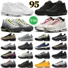 95 95S Heren Running Shoes Og Neon Triple Black Cork Greedy Electric Glass Blue Midnight Navy Airmax Mens Dames Trainers Sportsneakers