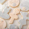 Moules de cuisson Ballet fille cygne chaussures Fondant gâteau Biscuit gaufrage moule Cookie timbre Cutter outils pour glaçage découpe matrice décor