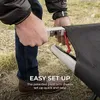 Teton Sports Camping Cot مع محور براءة اختراع ذراع قابلة للطي CHESS COT COM CAR TEM CHESSAN