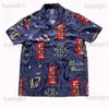 Mannen Casual Shirts 2023ss WACKO MARIA Shirt Mannen Vrouwen Top Kwaliteit Vintage Tijger Hawaii T-shirt Tees T230321