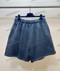 xinxinbuy homens mulheres shorts designers bordados de onda marítima de onda marítima Vermentista preto azul cáqui xs-2xl