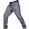 Pantaloni da uomo Pantaloni cargo tattici da uomo Outdoor impermeabili SWAT da combattimento Pantaloni mimetici militari Pantaloni multitasche casual Pantaloni da lavoro maschili 230321