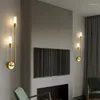 Lampade da parete Lampada moderna in vetro a LED Kawaii Room Decor Living Sets Turco Carino Lampada per montaggio idraulico industriale